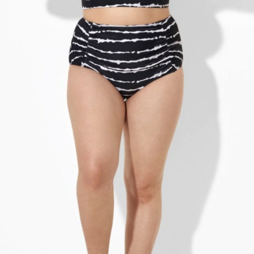 Meet Curve full coverage high waisted swim bottoms
